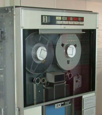 Image of a magnetic tape
