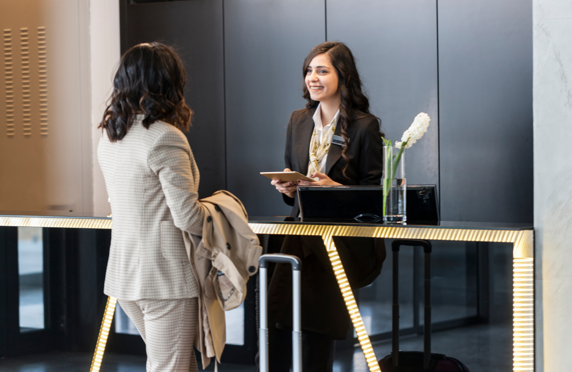 Hotel Wi-Fi at Reception