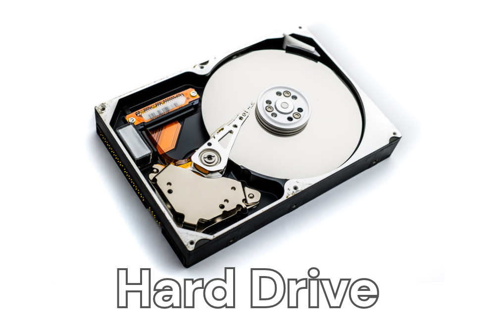 Image of inside a hard drive