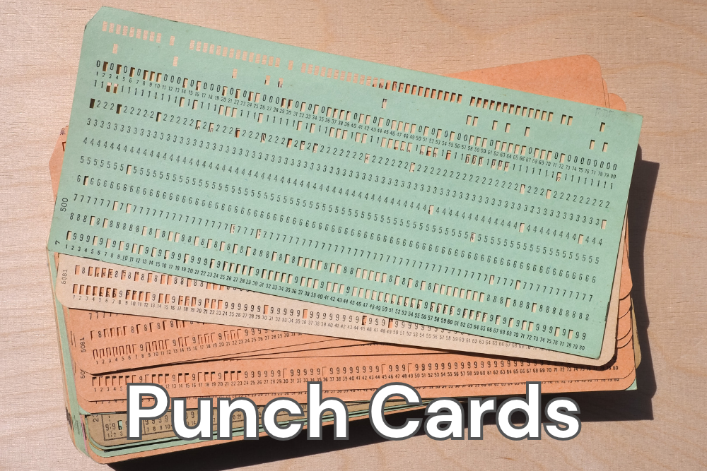 Image of a punch card
